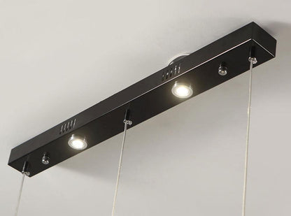 Pendant Lamp Modern Bird Wing Design with Integrated LED and Adjustable Height