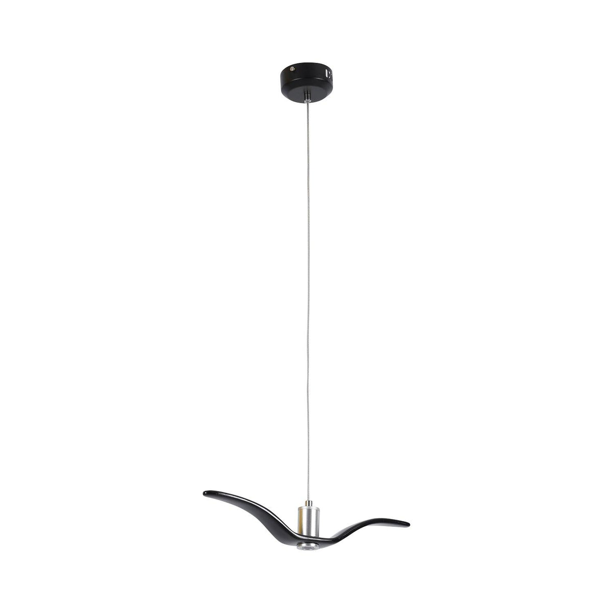 Pendant Lamp Modern Bird Wing Design with Integrated LED and Adjustable Height