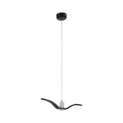 Pendant Lamp Modern Bird Wing Design with Integrated LED and Adjustable Height