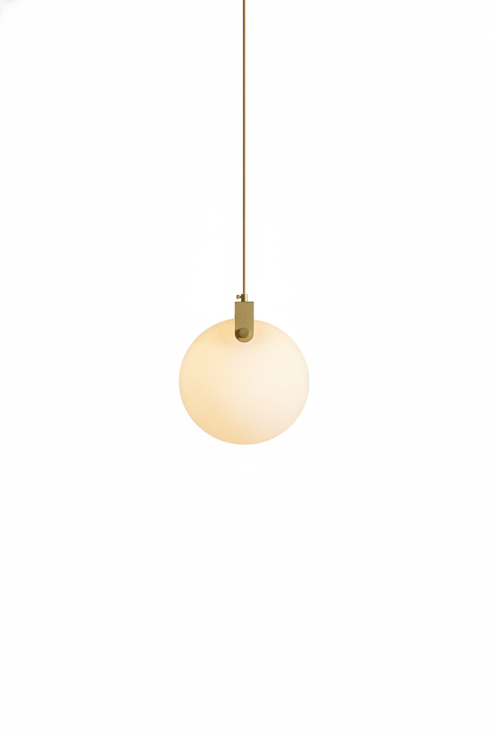Pendant Lamp Modern Marble Disc Chandelier with Adjustable Height