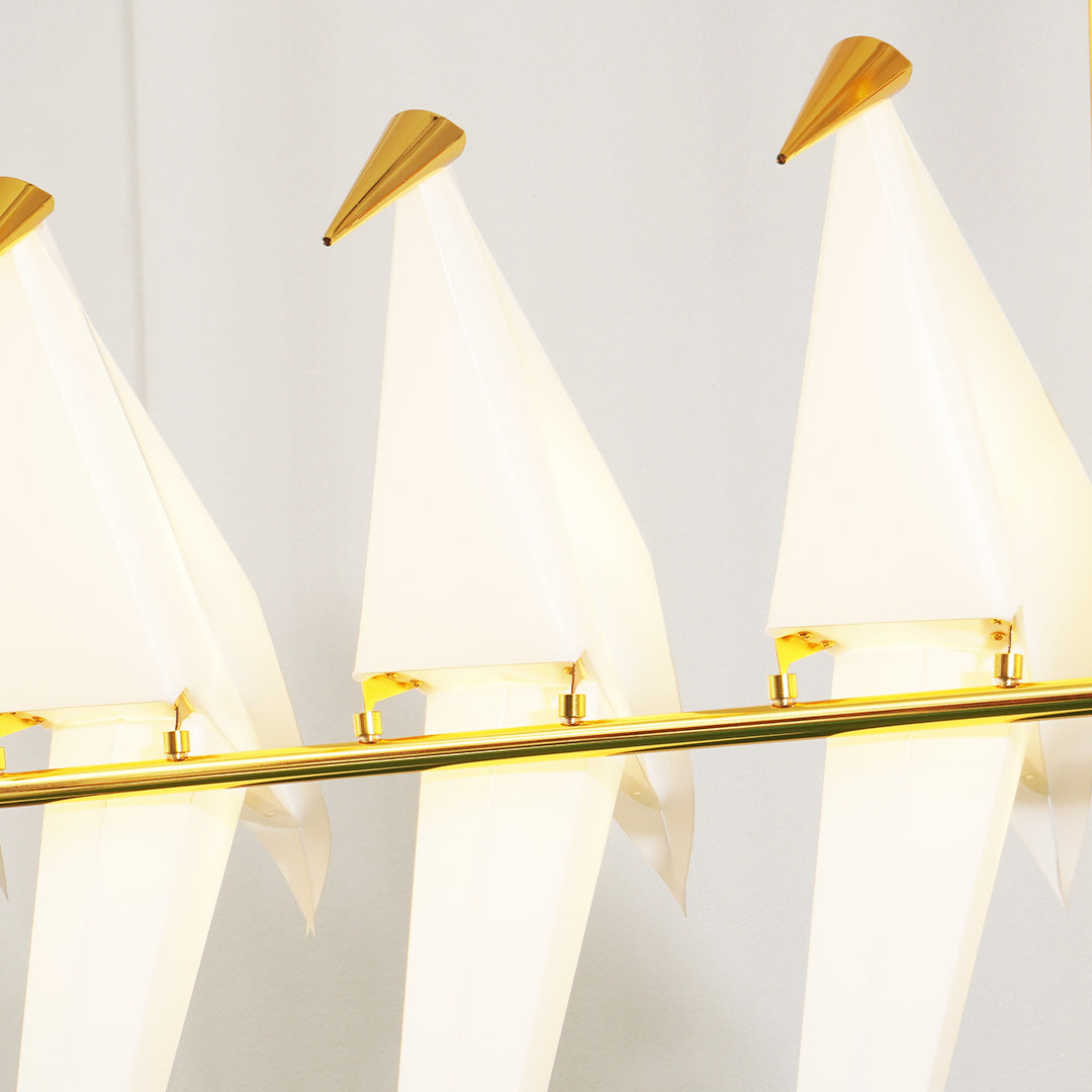 Pendant Lamp Modern Origami Bird Design with Integrated LED