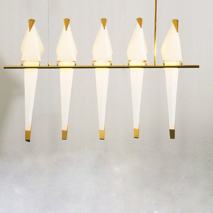Pendant Lamp Modern Origami Bird Design with Integrated LED