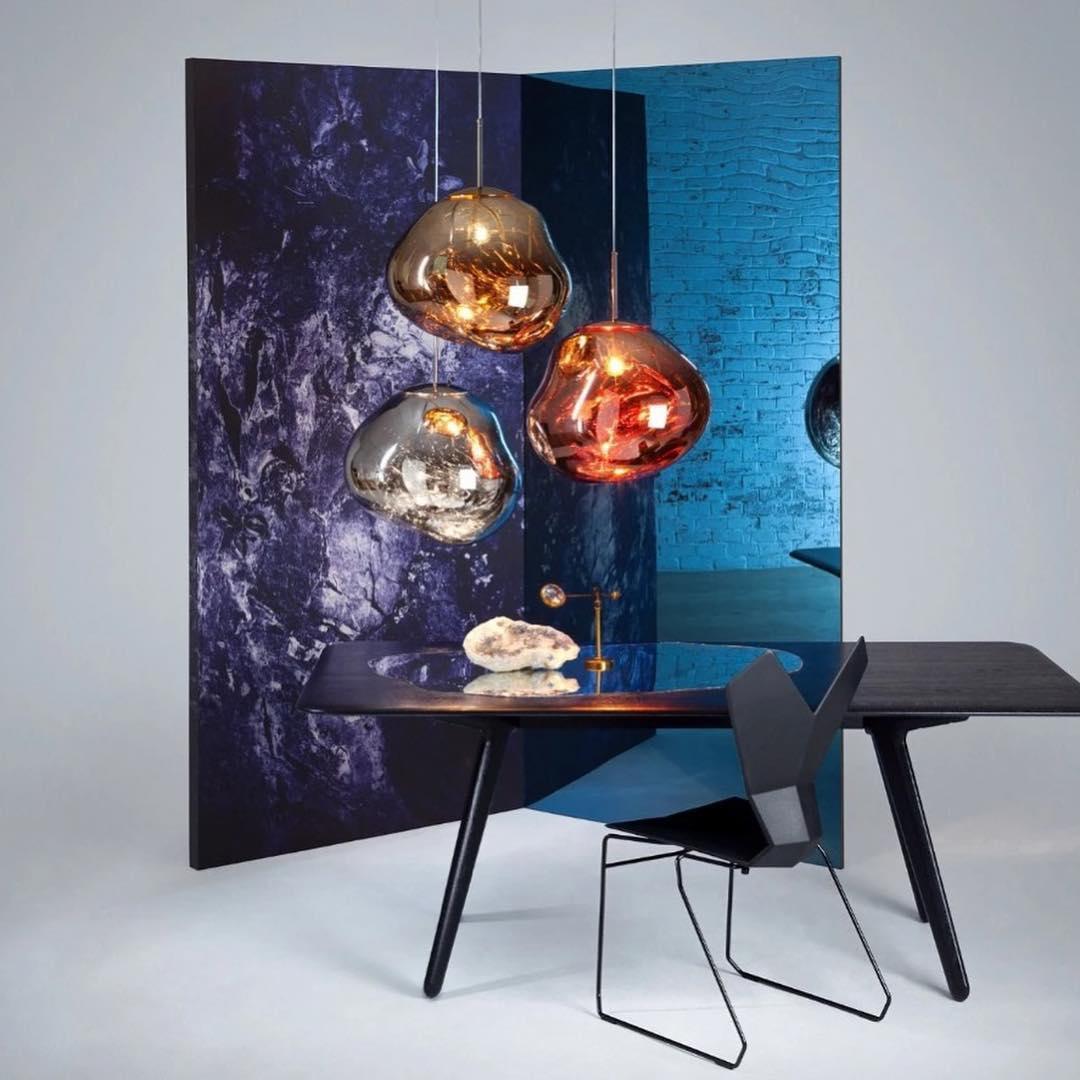 Pendant Lamp Modern with Sculptural Irregular Glass Shades Multi-Head Cluster