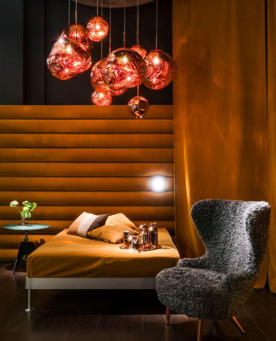 Pendant Lamp Modern with Sculptural Irregular Glass Shades Multi-Head Cluster