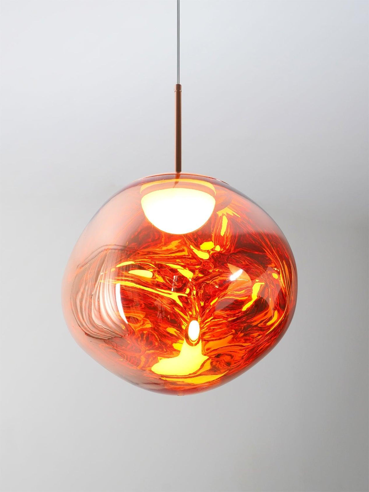 Pendant Lamp Modern with Sculptural Irregular Glass Shades Multi-Head Cluster ##POS:90##