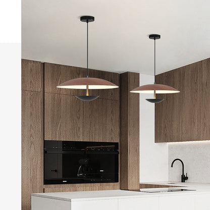 Pendant Lamp Scandinavian with Dome Shade and Adjustable Cord