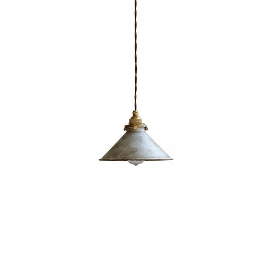Pendant Lamp Vintage Industrial with Cone Shade and Adjustable Cord