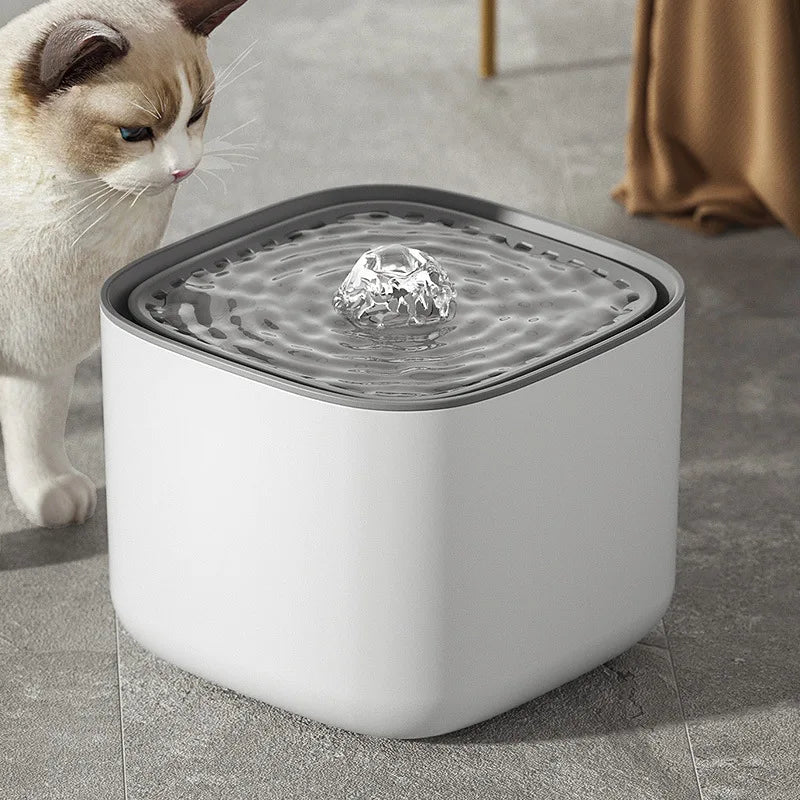 Pet Water Fountain with Filter and Quiet Pump for Cats and Dogs