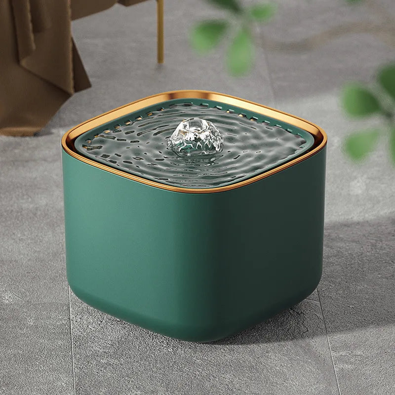 Pet Water Fountain with Filter and Quiet Pump for Cats and Dogs