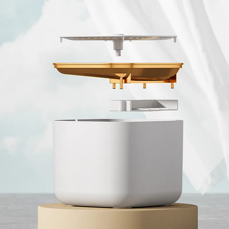 Pet Water Fountain with Filter and Quiet Pump for Cats and Dogs