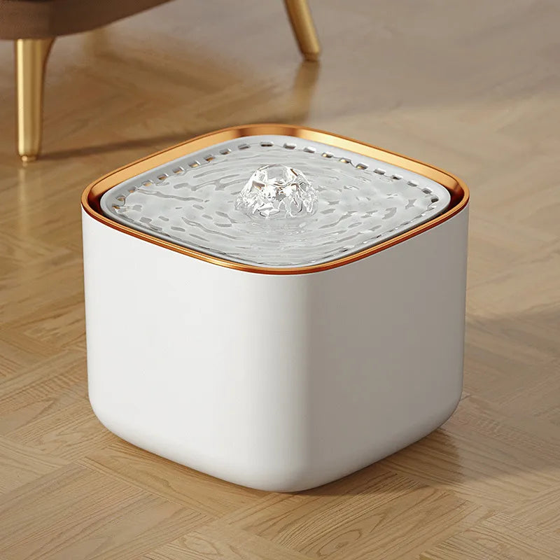 Pet Water Fountain with Filter and Quiet Pump for Cats and Dogs