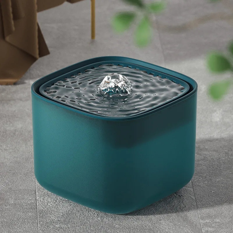 Pet Water Fountain with Filter and Quiet Pump for Cats and Dogs