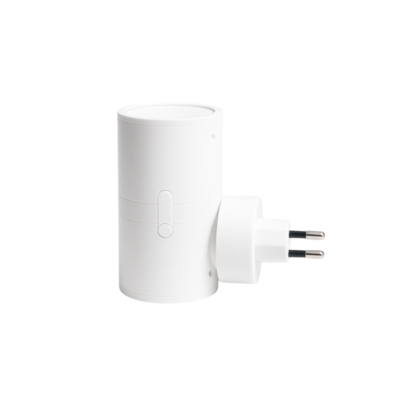 Plug-In Wall Lamp Modern with Dimmable Light and Built-In Light Sensor