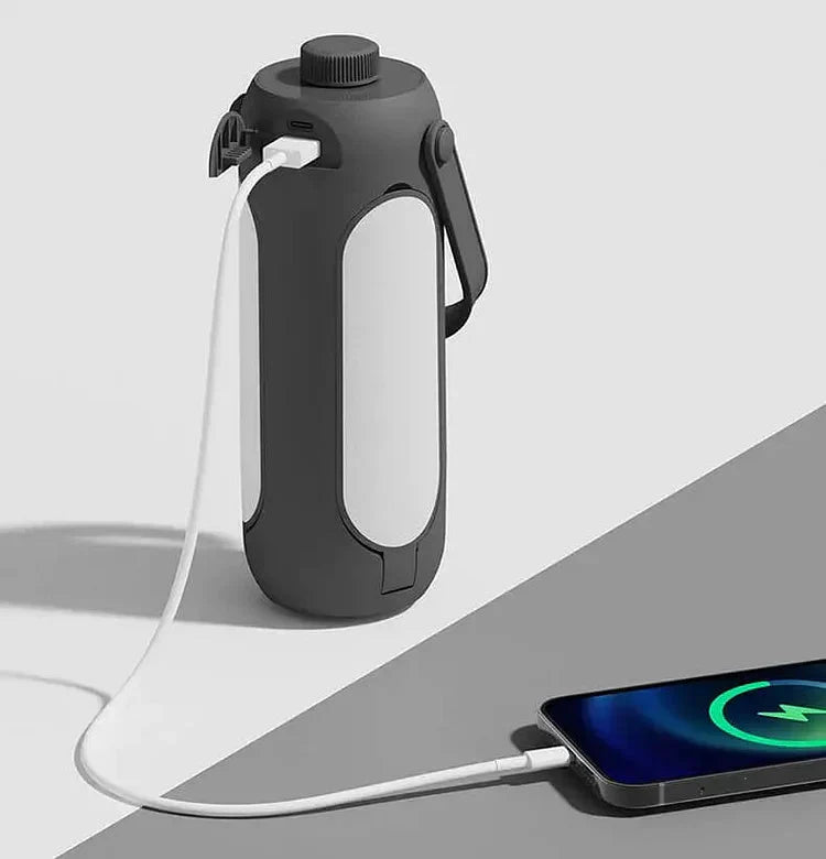 Portable LED Camping Lantern with Foldable Design, SOS Mode and USB Charging