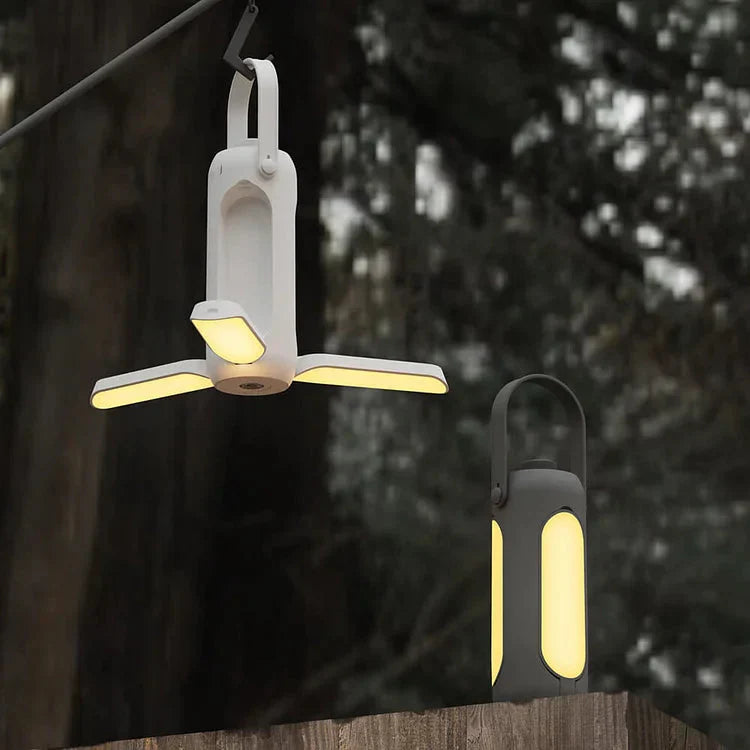 Portable LED Camping Lantern with Foldable Design, SOS Mode and USB Charging
