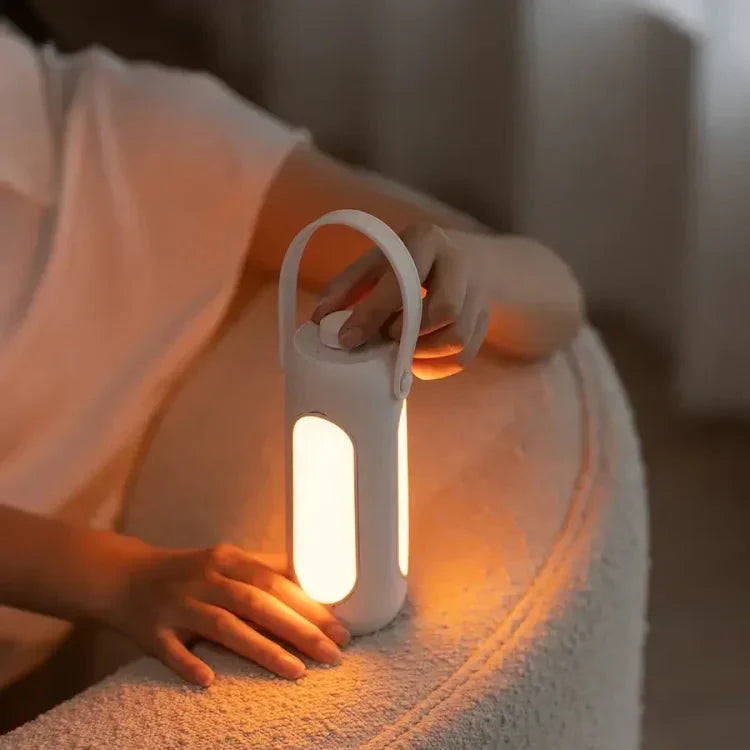 Portable LED Camping Lantern with Foldable Design, SOS Mode and USB Charging