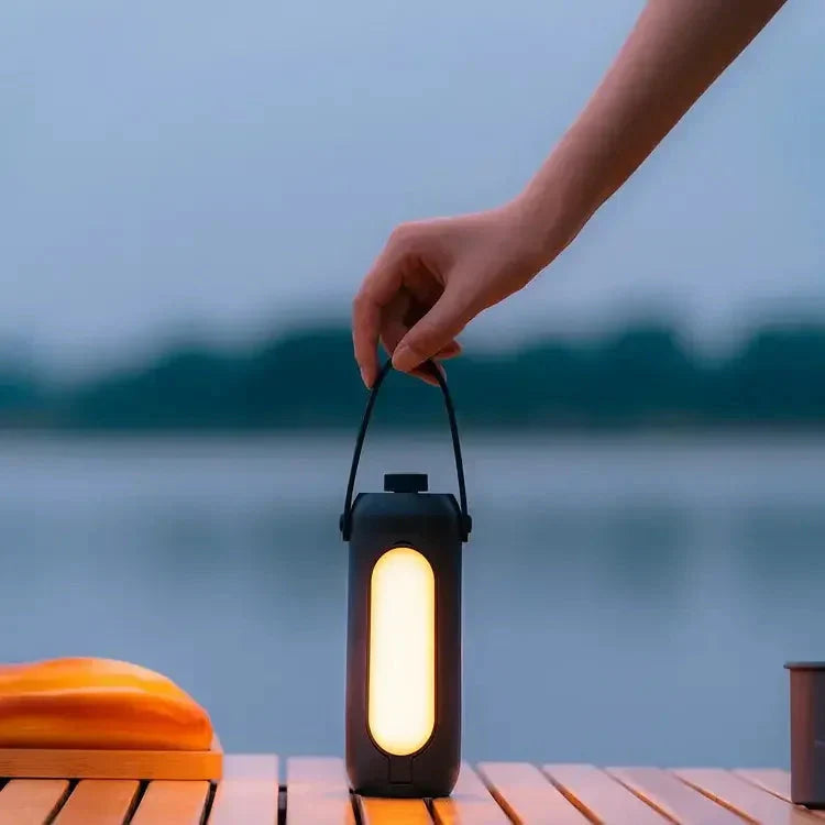 Portable LED Camping Lantern with Foldable Design, SOS Mode and USB Charging