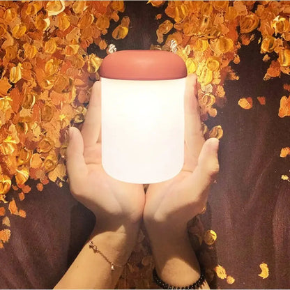 Portable USB Rechargeable LED Night Light with Touch Control