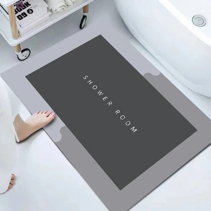 Quick-Dry Anti-Slip Bath Mat with Absorbent Surface