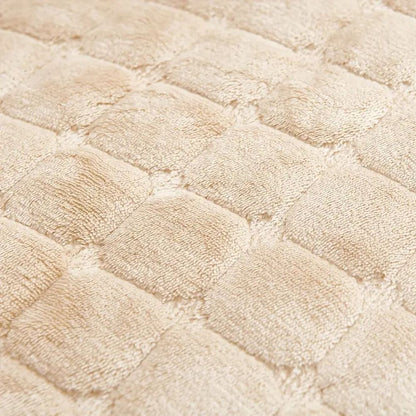 Quilted Recliner Cover with Non-Slip Grip