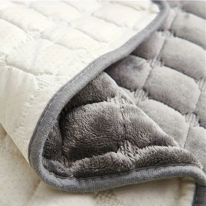 Quilted Recliner Cover with Non-Slip Grip