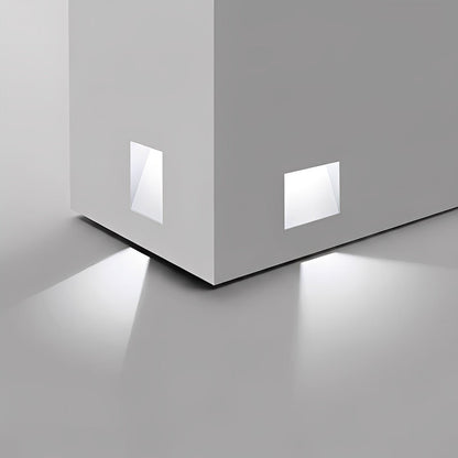 Recessed LED Stair Light with Motion Sensor and Indirect Light Design