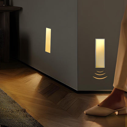 Recessed LED Stair Light with Motion Sensor and Indirect Light Design