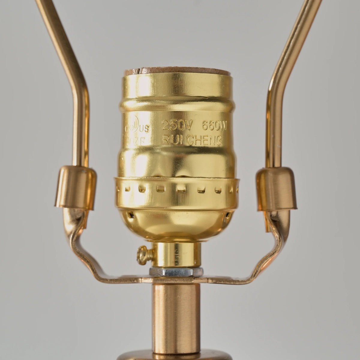 Retro Table Lamp with Patterned Ceramic Base and Linen Shade