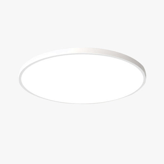 Round LED Ceiling Light Minimalist with Moisture Resistance and 3-Color Switch
