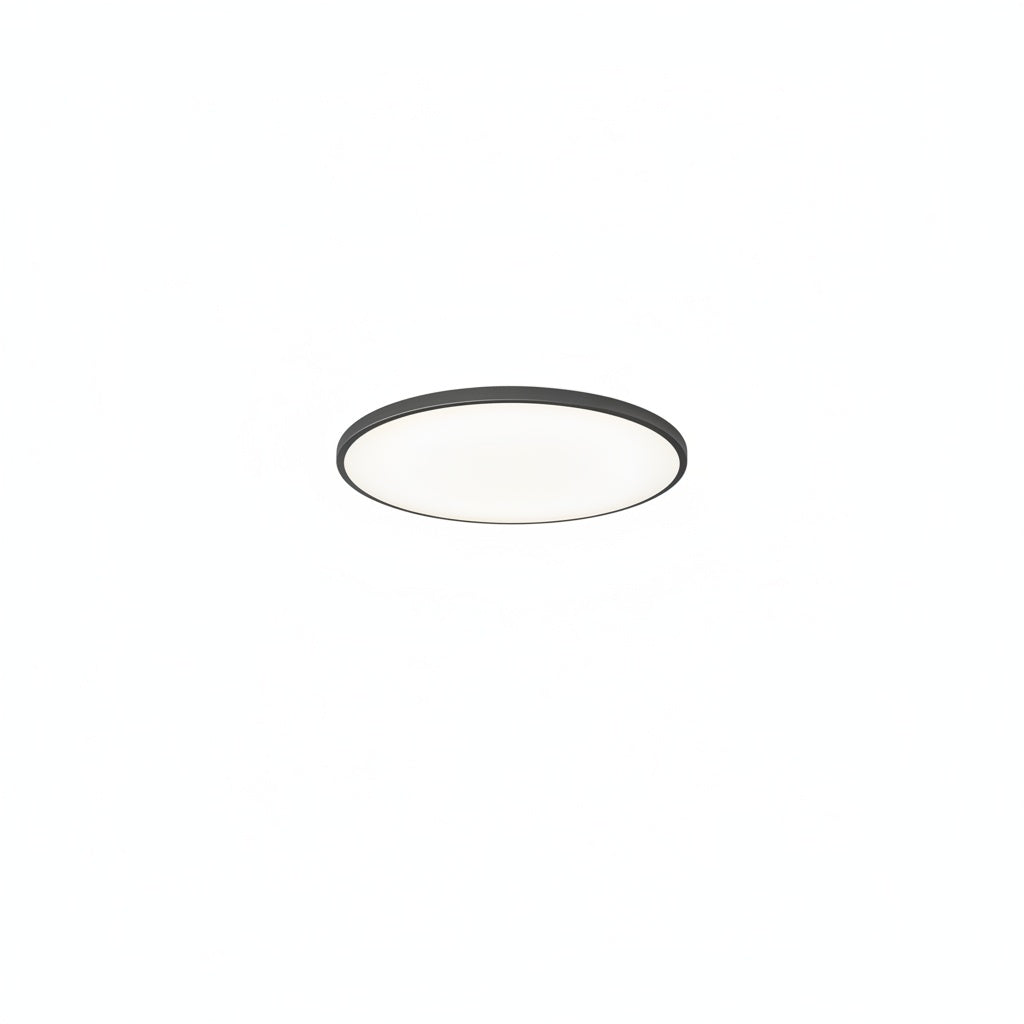 Round LED Flush Mount Ceiling Light Modern Minimalist with Integrated LED