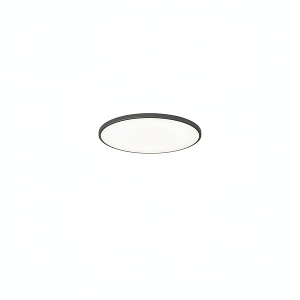 Round LED Flush Mount Ceiling Light Modern Minimalist with Integrated LED