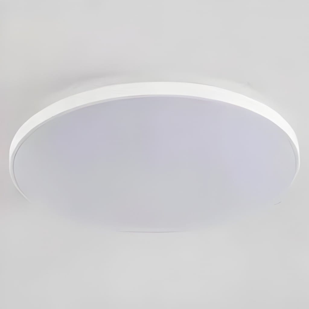 Round LED Flush Mount Ceiling Light Modern Minimalist with Integrated LED