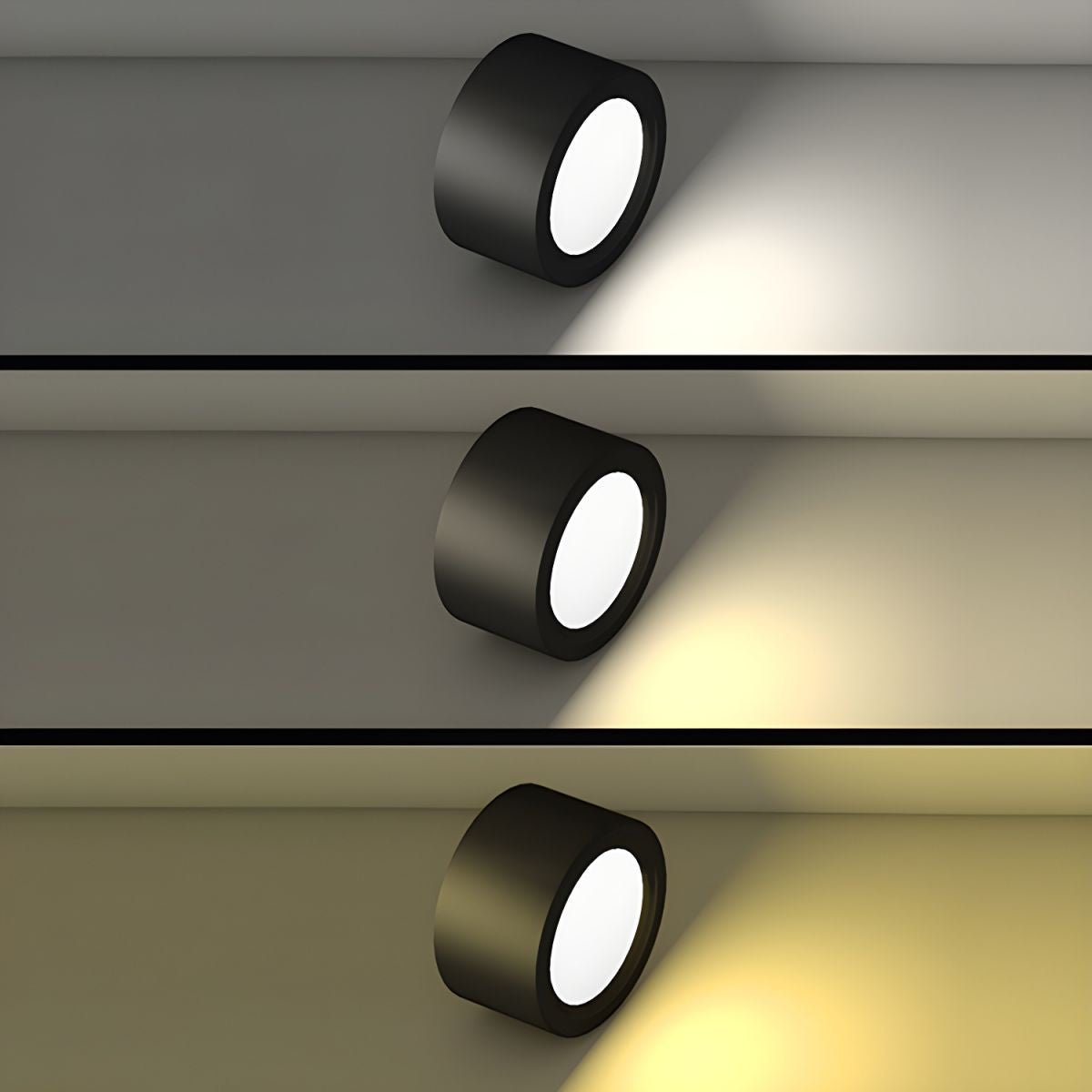 Round Surface Mount LED Ceiling Light Minimalist with Integrated LED