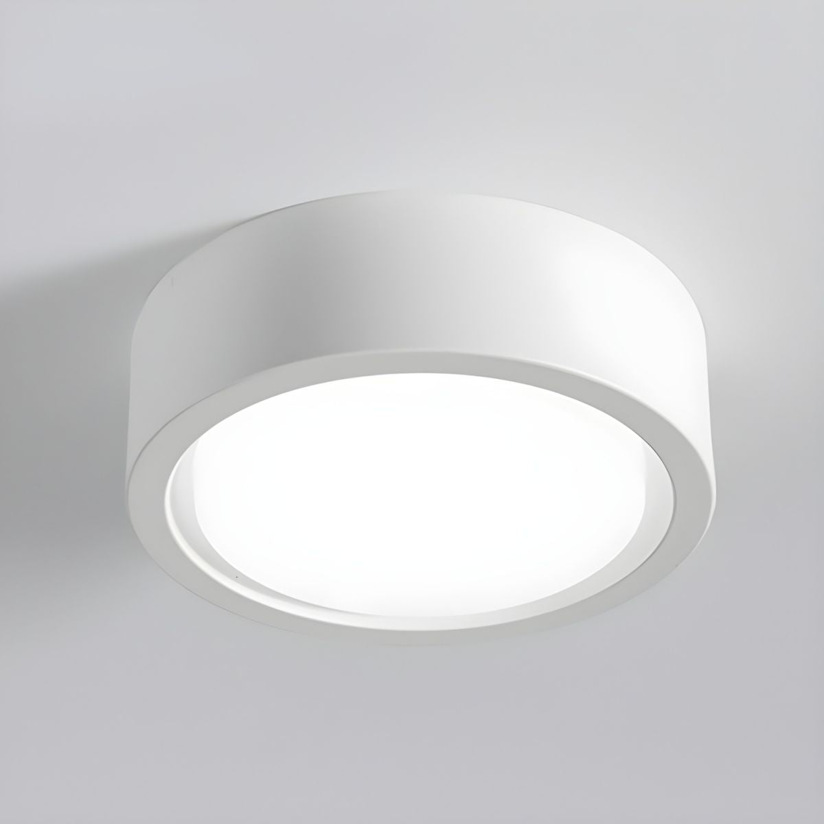 Round Surface Mount LED Ceiling Light Minimalist with Integrated LED