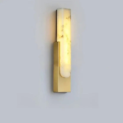 Scandinavian Wall with Marble Effect Finish