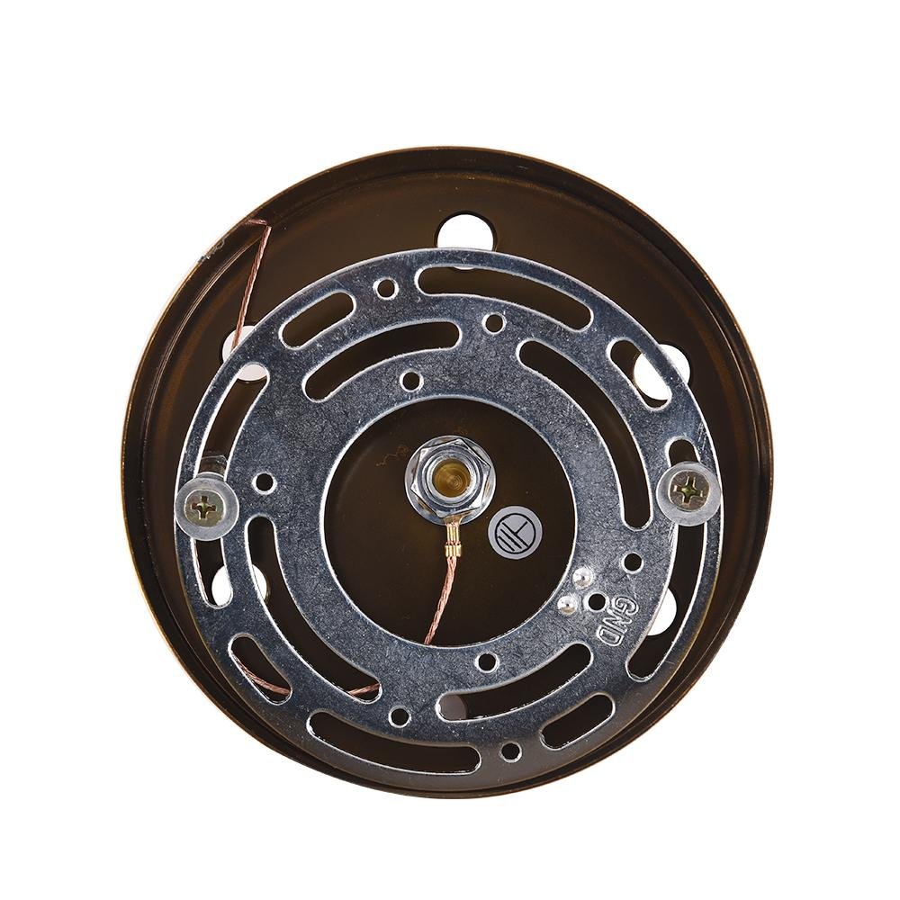 Semi Flush Ceiling Light Industrial Sputnik Style with 8 Bulb Sockets