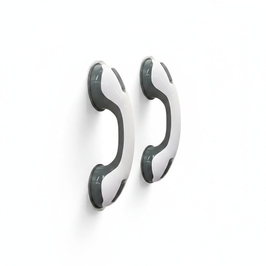 Shower Grab Bar with Suction Cup Mount for Bath and Shower Walls