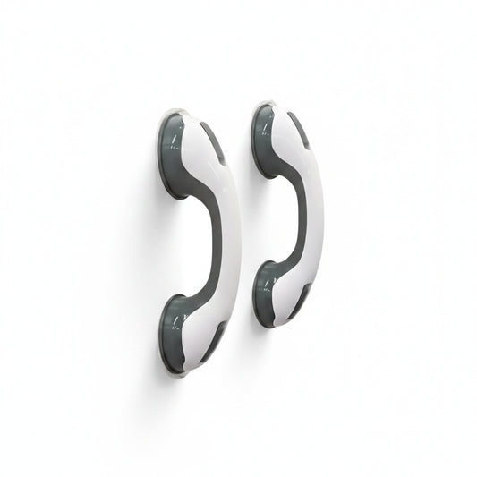 Shower Grab Bar with Suction Cup Mount for Bath and Shower Walls