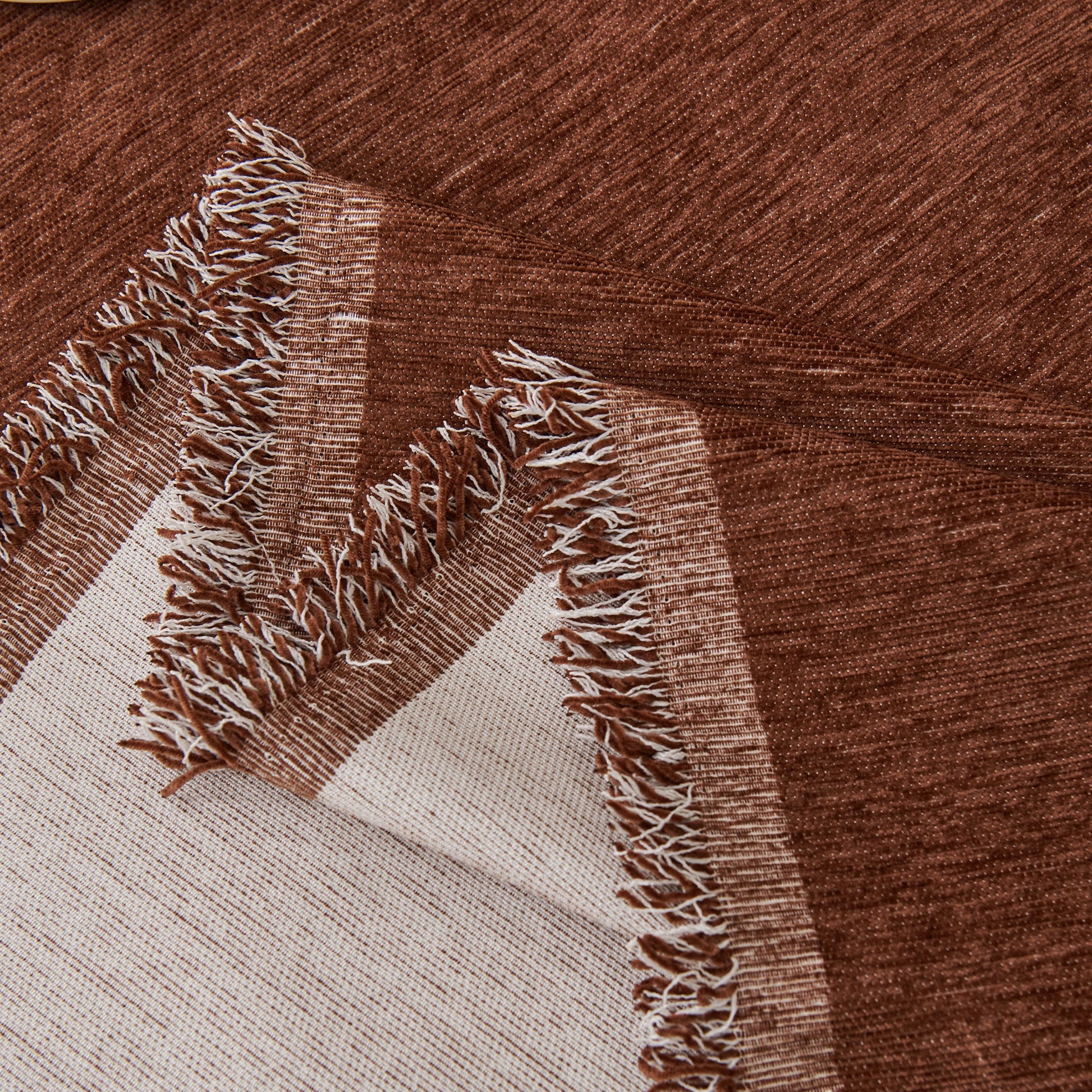 Sofa Cover Throw with Fringe Detail for 2, 3 and 4 Seater Sofas