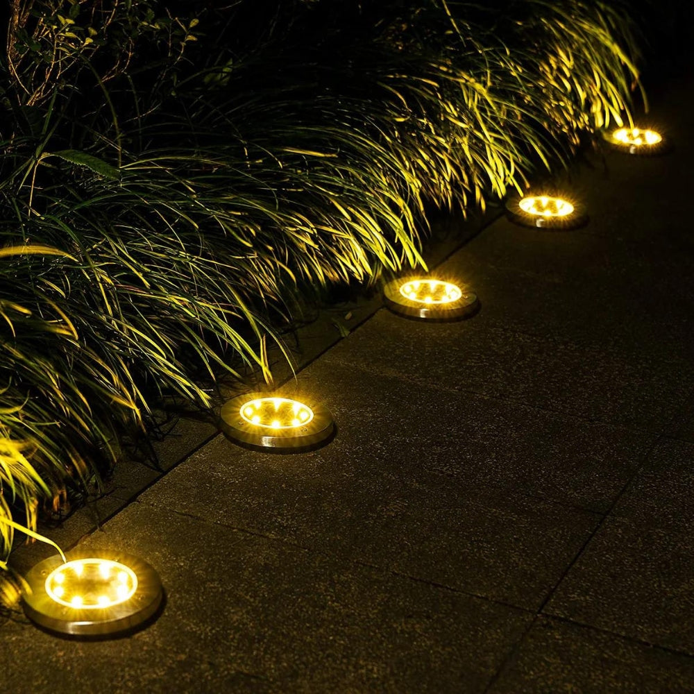 Solar LED Pathway Lights for Garden and Patio