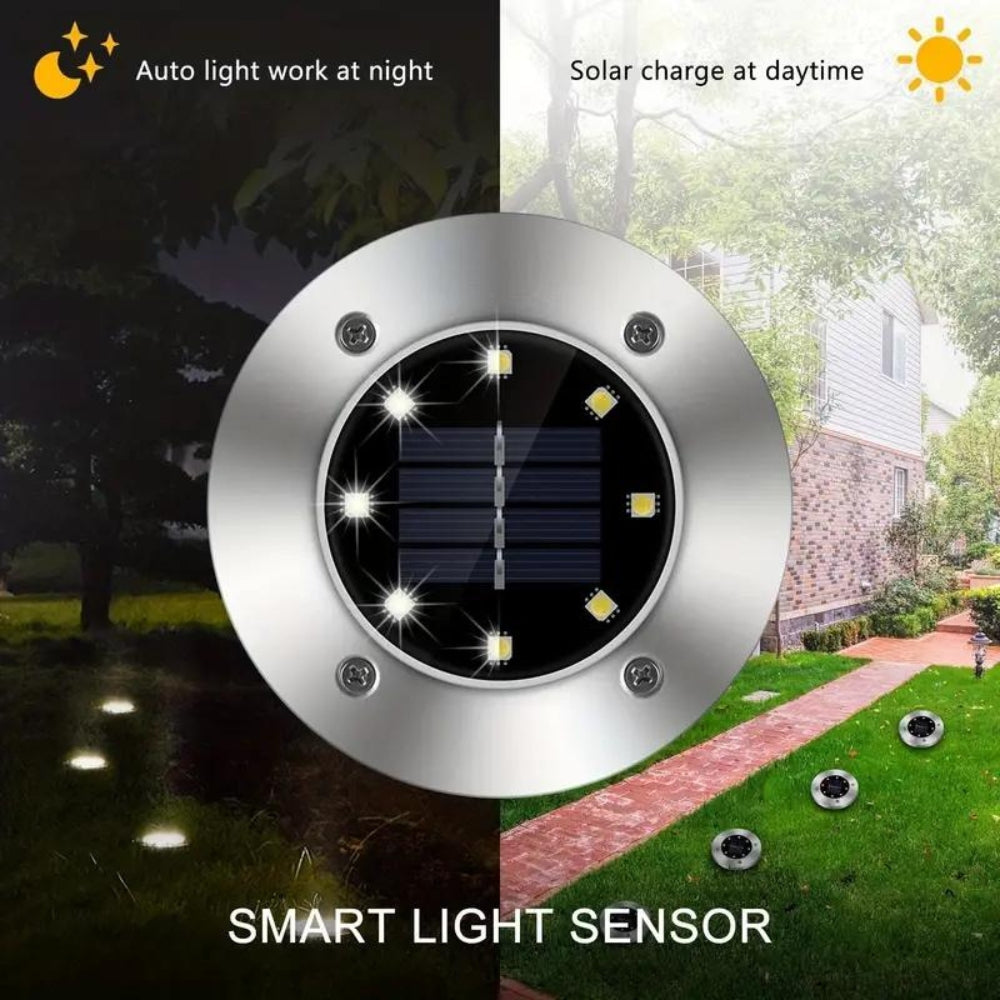 Solar LED Pathway Lights for Garden and Patio
