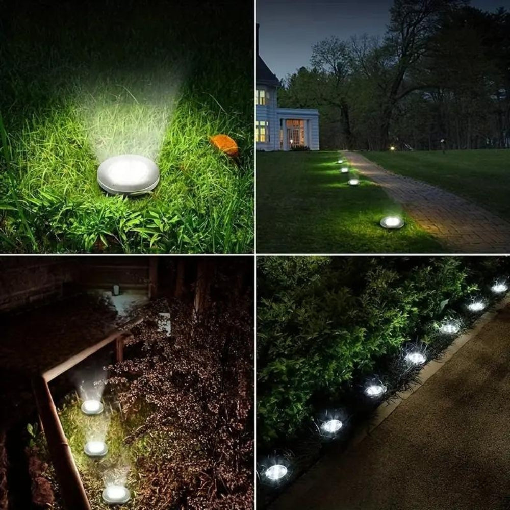 Solar LED Pathway Lights for Garden and Patio