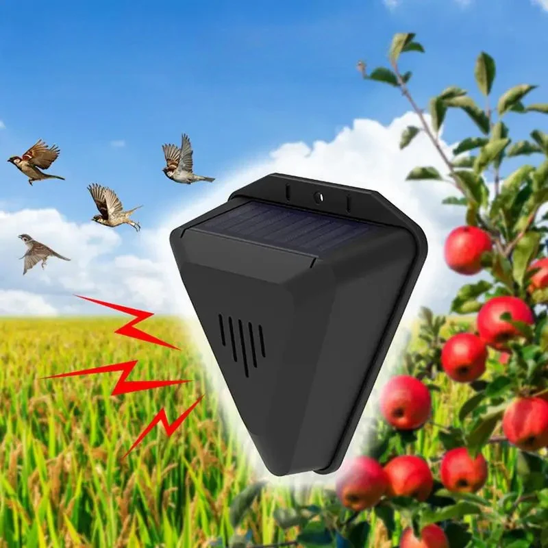 Solar Outdoor Bird Repeller for Gardens and Orchards