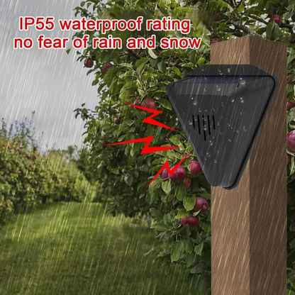 Solar Outdoor Bird Repeller for Gardens and Orchards