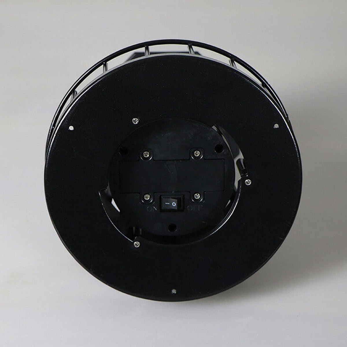 Solar Powered Lighthouse Table Lamp with Rotating LED and On/Off Switch