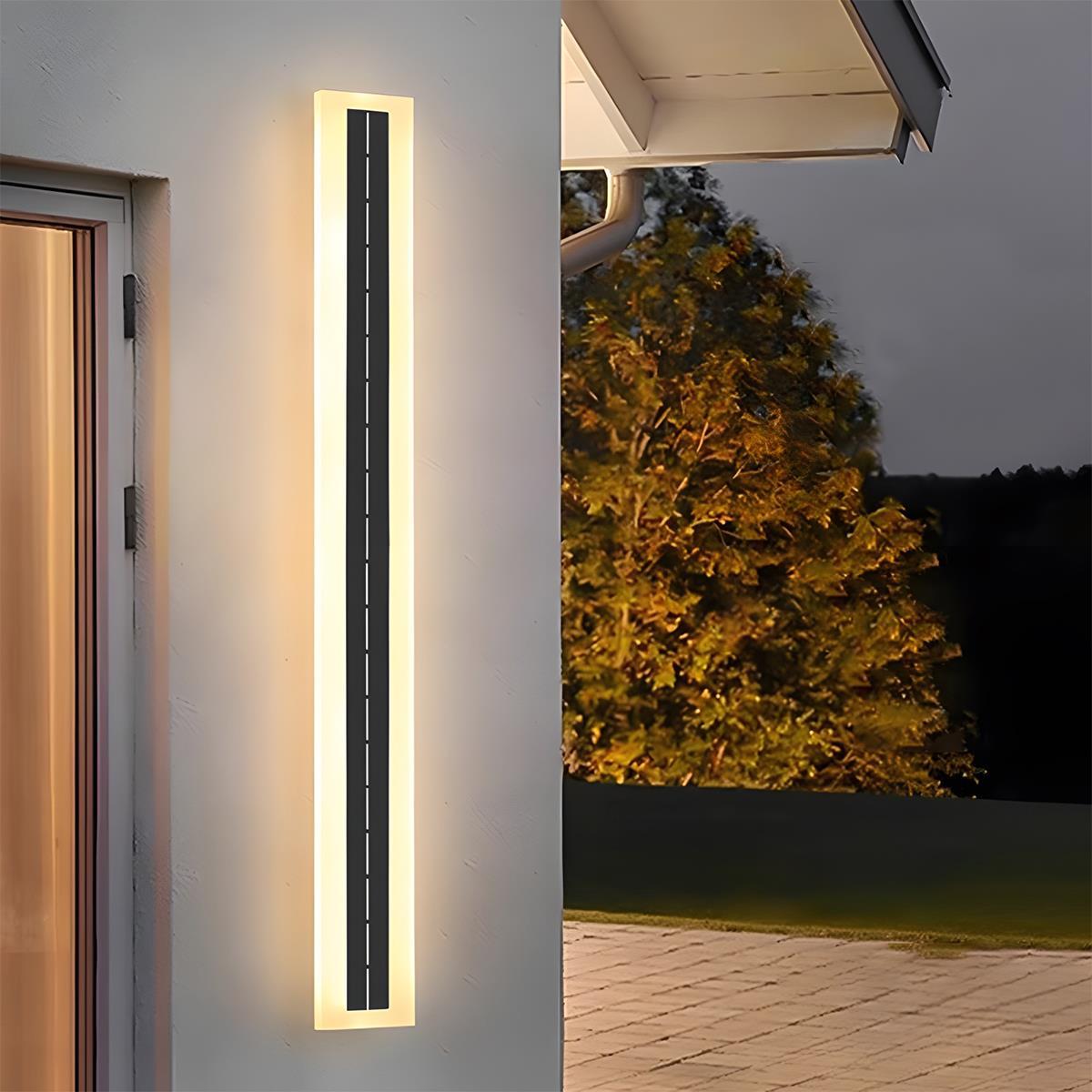 Solar Waterproof Outdoor LED Strip Porch Light