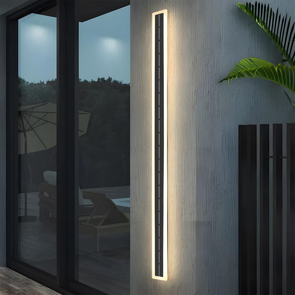 Solar Waterproof Outdoor LED Strip Porch Light