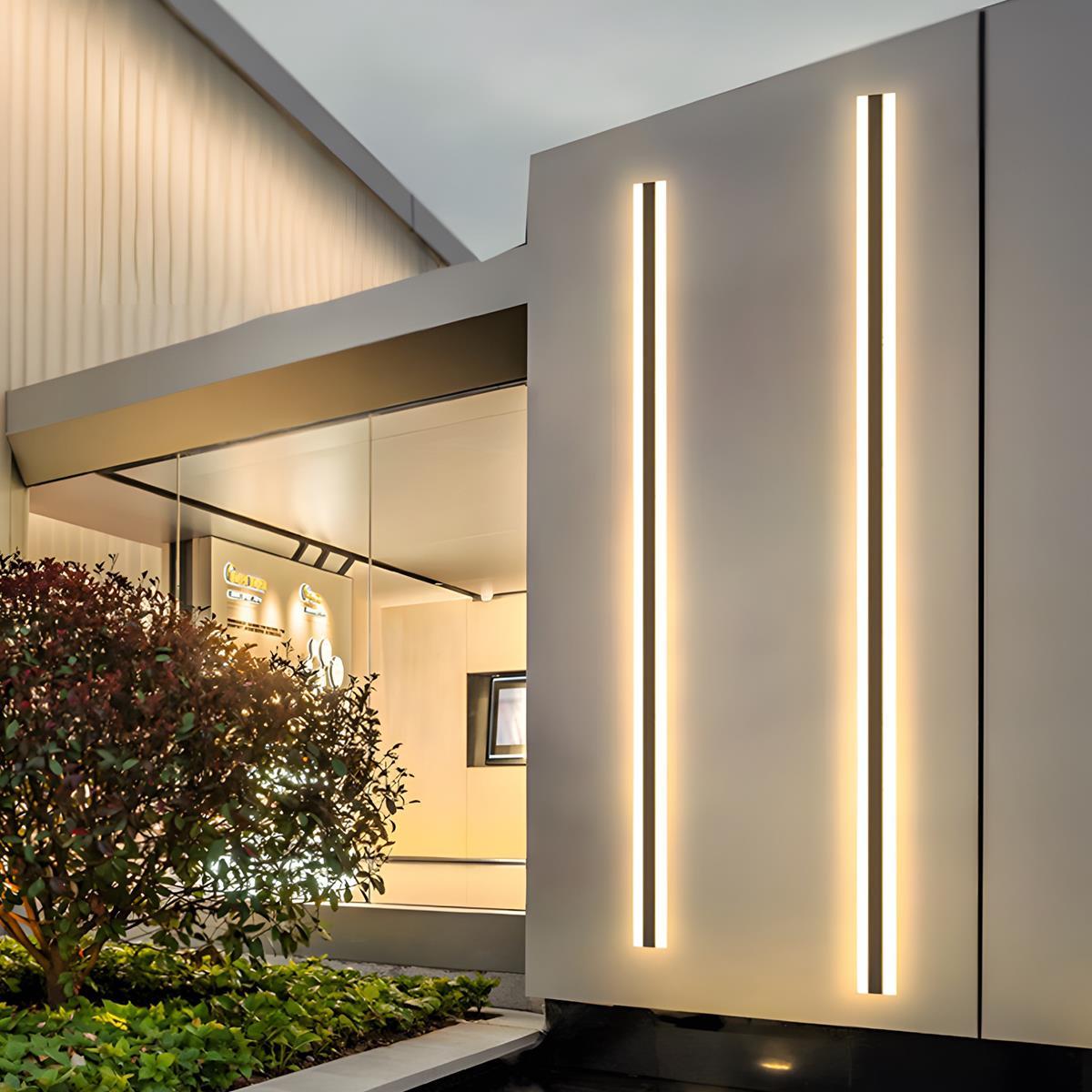 Solar Waterproof Outdoor LED Strip Porch Light