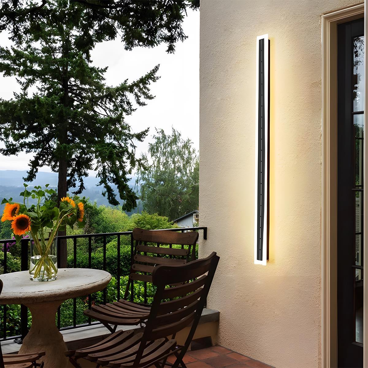 Solar Waterproof Outdoor LED Strip Porch Light
