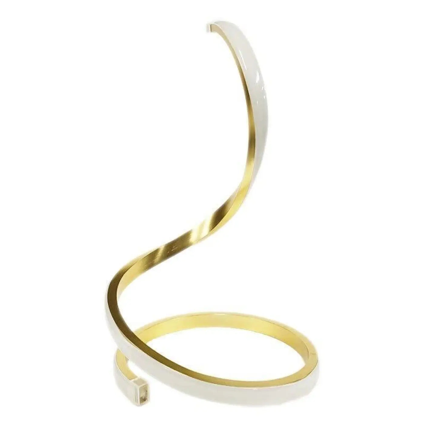 Spiral LED Table Lamp Modern Minimalist with Warm Ambient Light